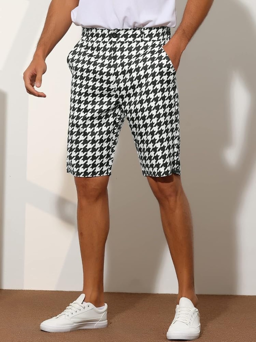 Loudmouth Golf Shorts - Oakmont Houndstooth